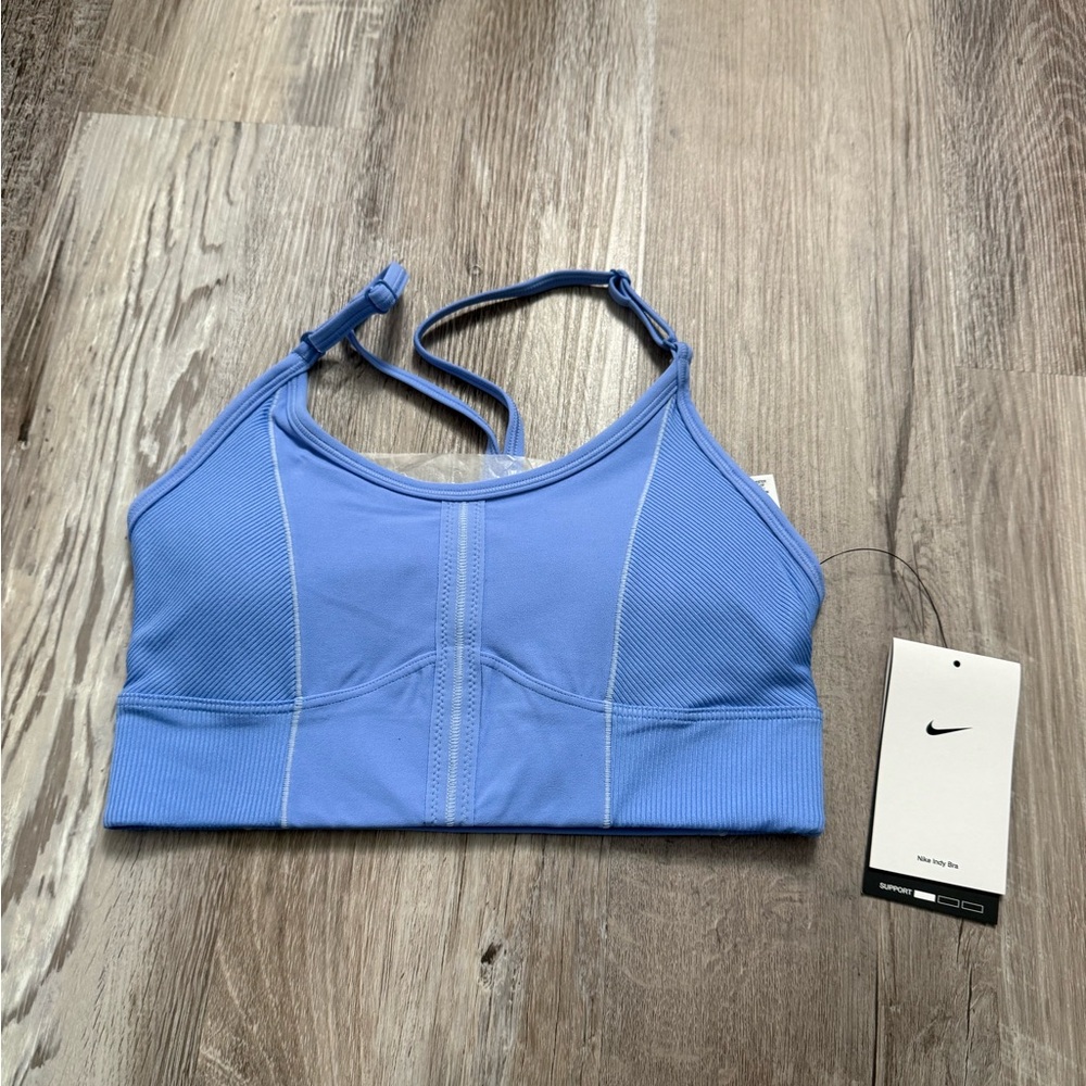 NWT Nike Women's Light Blue Sports Bra